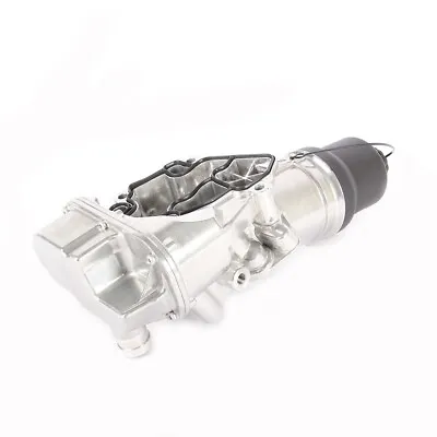 Engine Oil Filter Housing Aluminum Fit For VW Eos AUDI A3 A4 TT 06F115397J • $108.97
