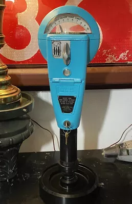 Vintage Duncan 60 Parking Meter And Key And Locking Coin Cup Working • $200