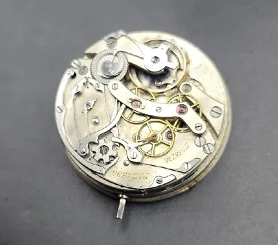 Rare CH Meylan Rattrapante Chronograph Pocket Watch Movement Runs 45mm • $2390
