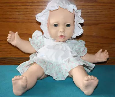 Vintage Hasbro Real Baby Doll J Turner Soft Weighted Body 1984 • $24.99