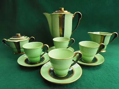 Art Deco Carlton Ware Coffee Pot Set • $545