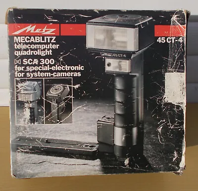 £49.99 • Buy Metz Mecablitz 45 CT-4 Hammer Head Flash System