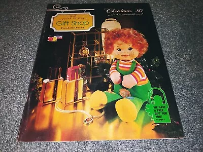 Christmas 1980 Jewel Gift Shop Catalog Vintage Toys Gifts Jewelry • $9.99