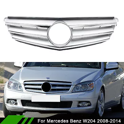 NEW Front Grille Grill Fit Mercedes W204 C250 C180 C280 C350 C200 C230 2008-2014 • $49.99