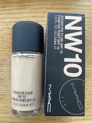 MAC Studio Fix Fluid SPF 15 Foundation 30ml NW10 • £14.50