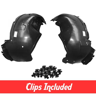 Front Fender Liner Set W/ Clips For 1999-2007 Chevrolet GMC Cadillac GM1246110 • $65.99