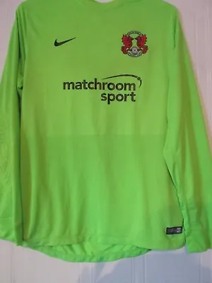 £23.99 • Buy Leyton Orient Match Worn Large Goalkeeper Football Shirt /43356