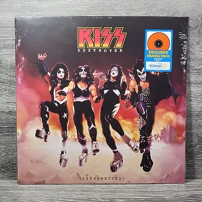 KISS Destroyer: Resurrected 2012 Orange Vinyl Record LP 33 RPM Walmart Exclusive • $22.99