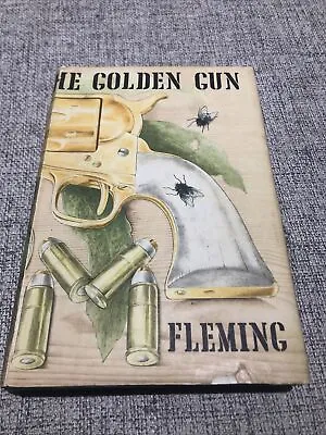  The Man With The Golden Gun  By Ian Fleming  Bond HB With Dust Jacket (1974) • $59.95