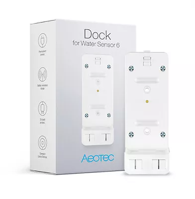$19.99 • Buy Aeotec ZW160 Z-Wave Dock For Water Sensor 6 - New In Box
