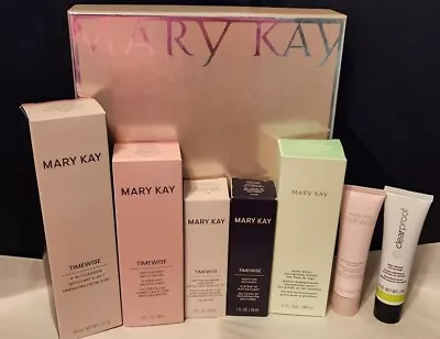 Mary Kay TimeWise Miracle Set Renewing Mask ClearProof Mask & Foot Lotion 7pc • $125