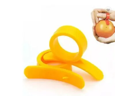 10-Piece Orange Citrus Peeler Set - Easy Fruit Skin Cutter & Opener Tool • $6.80