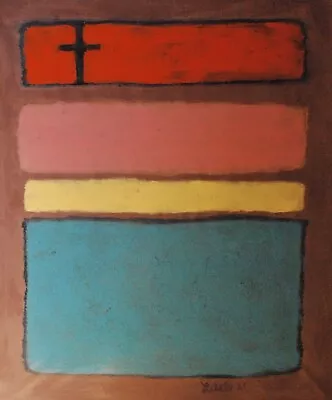 Mark Rothko Inspired￼ 72” X 60”extra Largeabstract XXL Painting Giant 48 • $377