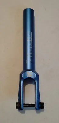 Sacrifice Bionic Custom Pro Stunt Push Scooter Fork Blue SCS • £39.95