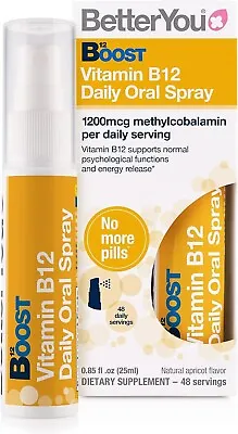 BetterYou B12 Oral Spray Boost 25ml • £8.15