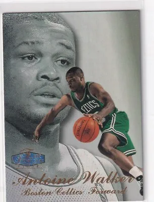 1998 Fleer NBA Basketball Card No. 8 Antoine Walker Green • $1.44