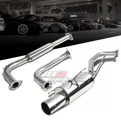 4  Muffler Tip Stainless Steel Exhaust Catback System For 00-03 Maxima A33 V6 • $161.99