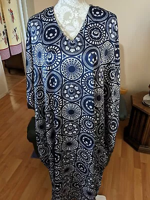 Sante Classic Vintage Kaftan Mumu Print Kimono One Size. • $13.99