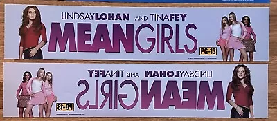 📽 Mean Girls (2004) - Double-Sided - Movie Theater Mylar / Poster 5x25 • $19.99