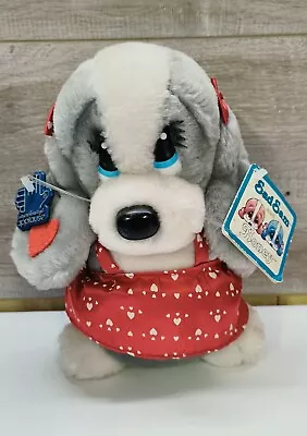 Vintage Sad Sam And Honey 1989 Applause Plush Honey In Heart Dress Soft Toy Tags • £14.99