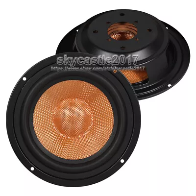 1x 3/4/5/6.5/8 Inch Audio Woofer Speaker Passive Radiator Auxiliary Booster Bass • $6.97