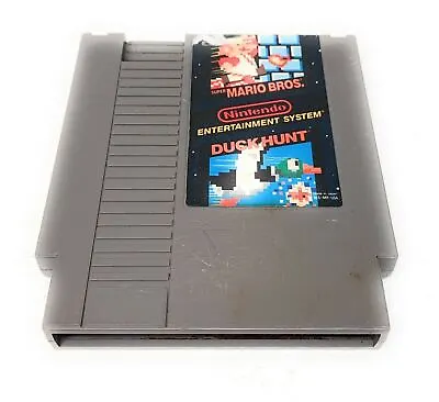 Vintage NES Nintendo Super Mario Bros Duck Hunt Combo Video Game 1985 • $3.99