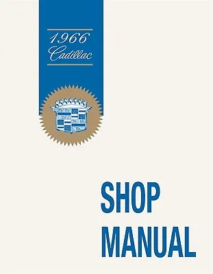1966 Cadillac OEM Factory Shop Manual • $43.81