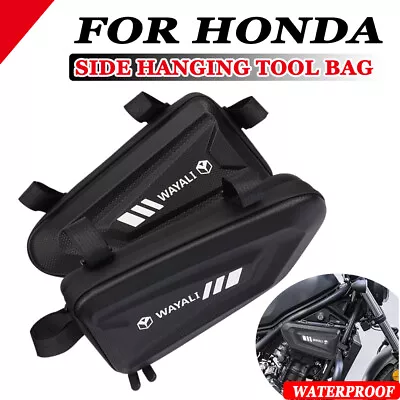 For Honda Rebel 500 300 CMX500 Triangle Saddle Side Bag Waterproof Storage Bag • $63.41