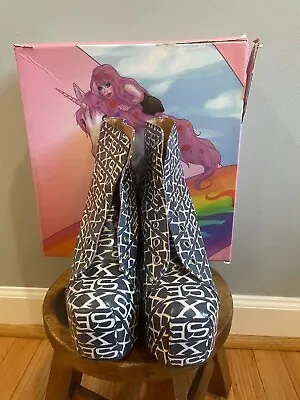 Jeffrey Campbell Lita Sexxx Bootie (Size 8 NO Shoes Laces) • $100