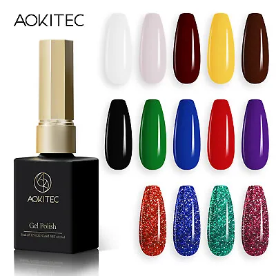 15ml UV Soak Off Gel Nail Polish 14 Colors 0.5oz LED Color Nail Gel Pick Any • $9.99