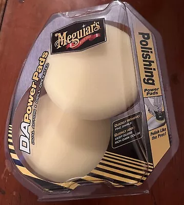 Meguiar's G3508 DA Replacement Polishing Power Pads Sealed • $18