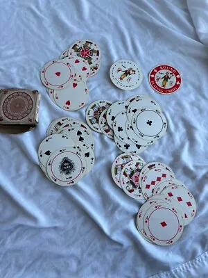 Round Vintage Playing Cards 60s-70s World Brand No.200s • $5