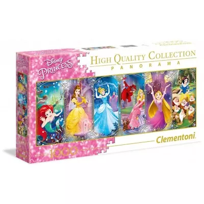 Clementoni Disney Princess Panorama Puzzle 1000 Pieces • $39.95