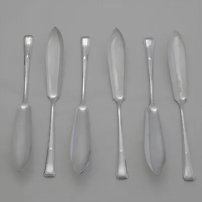 FULWOOD Design  JAMES RYALS Sheffield Silver Service Cutlery Six Fish Knives • £14.95