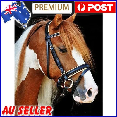 $11.99 • Buy 5D Diamond Painting Kit Horse Full Round Drill DIY Wall Decor Art (A2108) AU