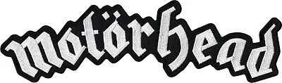 Back Patch - Motorhead Logo Heavy Metal Music Band 9.25  Large Iron On #57047  • $19.99