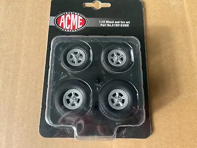 1/18 Acme Torque Thrust Drag Car Wheel & Tire Set New In Sealed Package • $24.99