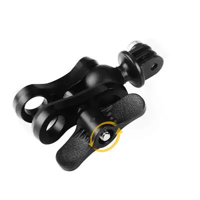 $29.95 • Buy Butterfly Ball Clamp For GoPro HERO 11 10 9 8 7 6 5 4 3 2 1 MAX Session
