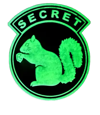 Secret Squirrel Black Ops PVC Patch (B-52 Buff Desert Storm SAC F-15 F-16)In70 • $6.99