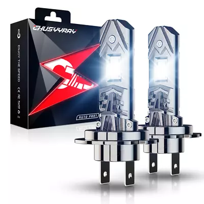 For Renault Laguna MK3 - H7 White Xenon 6000K LED Low Beam Headlight Bulbs Set • £27.99