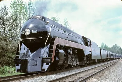 Norfolk & Western (NW) - 4-8-4 - #611 - Original 35mm Slide (d) • $4.99