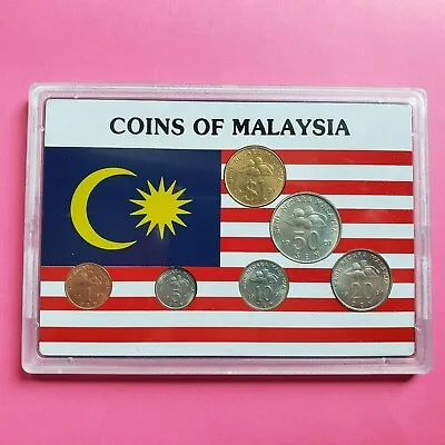 Malaysia 1991 Uncirculated Coin Set In Hard Plastic Presentation Pack • $10.95