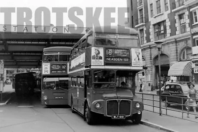 35mm Negative London Transport AEC Routemaster Park Royal RM601 WLT601 1976 • £4.97