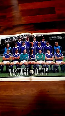 Shoot November 1980  Rare Colour Poster Ipswich Town - Uefa Cup Winners 1980-81! • $7.40