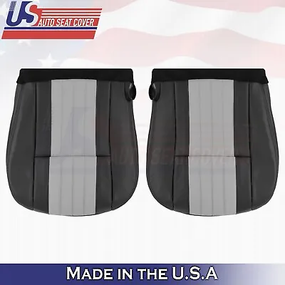 2003 For Ford F150 Harley Davidson Driver Passenger Bottom Leather Covers 2 Tone • $214.65