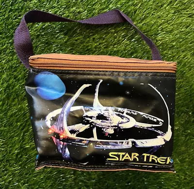 Vintage 1994 Star Trek Deep Space Nylon Lunchbox Bag 90's • $19.79