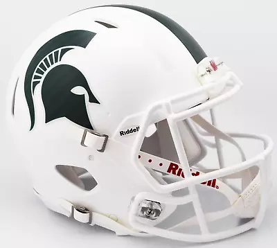 MICHIGAN STATE SPARTANS NCAA Riddell SPEED Authentic Football Helmet • $259.99