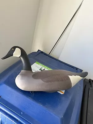 Old Antique  Vintage Original Wood Canadian  Goose Decoy  Madison Mitchell • $349