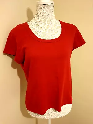 £1 • Buy Papaya - Short Sleeved T-shirt - Red - Size 16