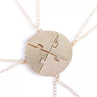 3/4 Pcs Best Friend Friendship Necklace Sun Moon Cloud Star Stitching Neckla T-❤ • $5.52